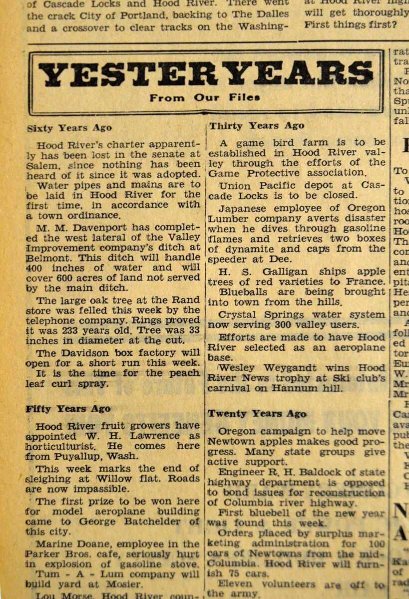 Yesteryears HRN 1961